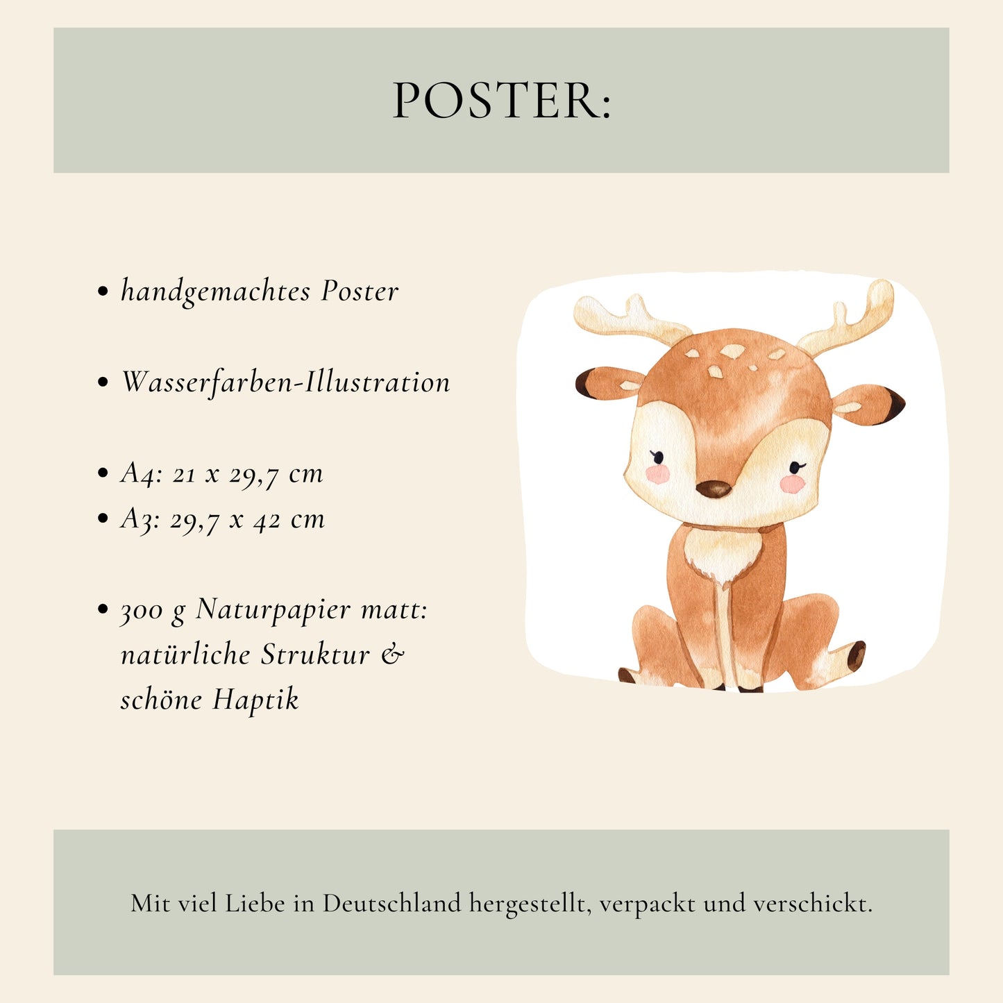 Rentier Poster