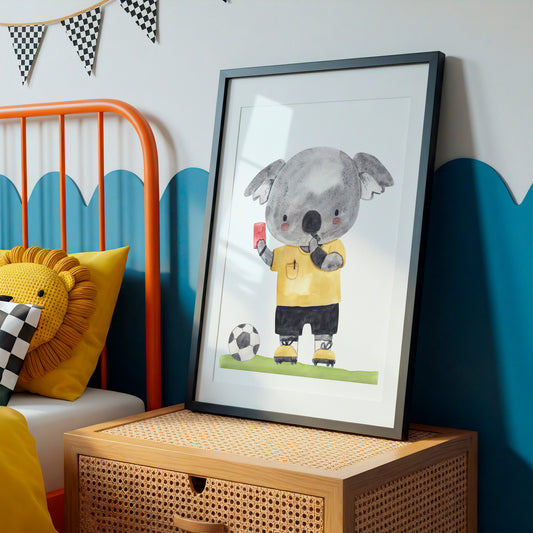 Schiedsrichter Koala Poster