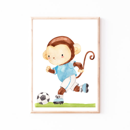 Tierische Fußball Freunde – Poster 3er Set