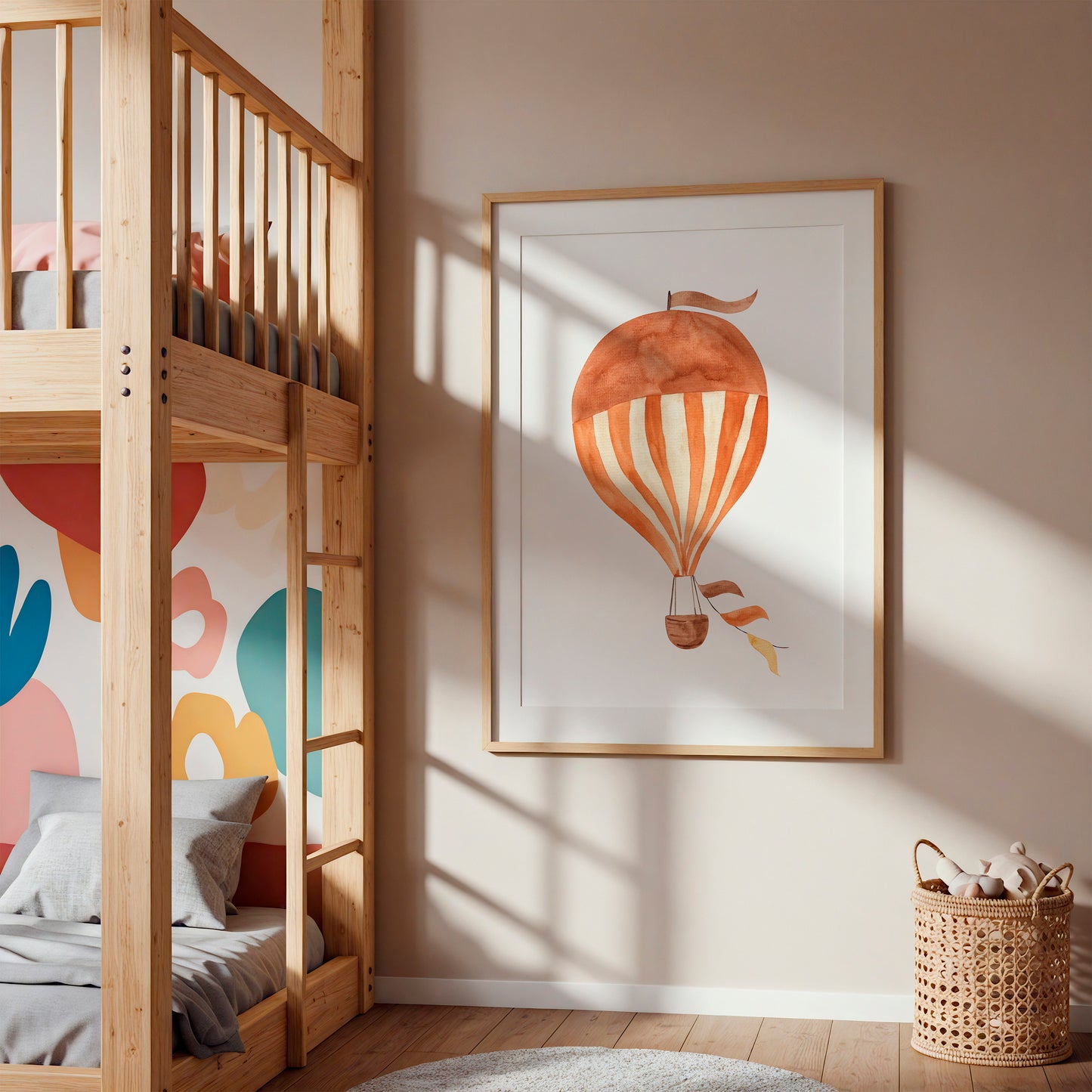Heißluftballon Poster