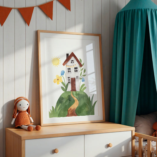 Villa Kunterbunt Poster