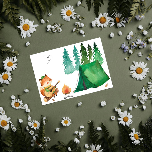 Karte Fuchs Fiete beim Camping