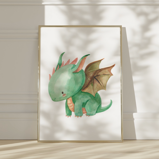 Baby Feuerdrache Poster