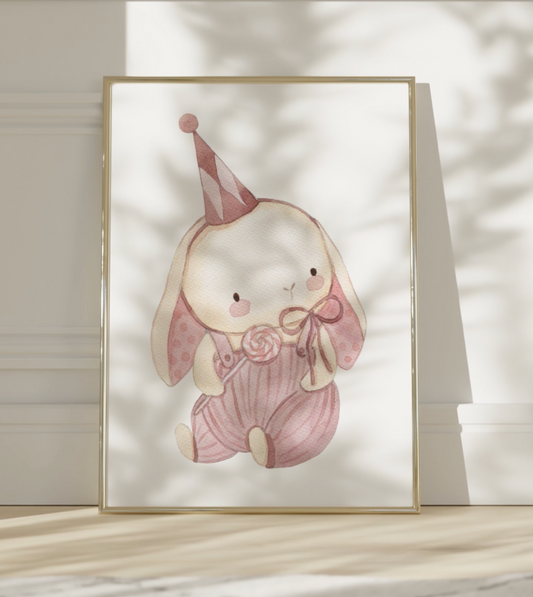 Schlappohr Hase Poster