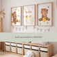 Kleine Bären & fleißige Bienen – Poster 3er Set