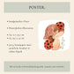 Kleines Glück – personalisiertes Marienkäfer Poster 3er Set