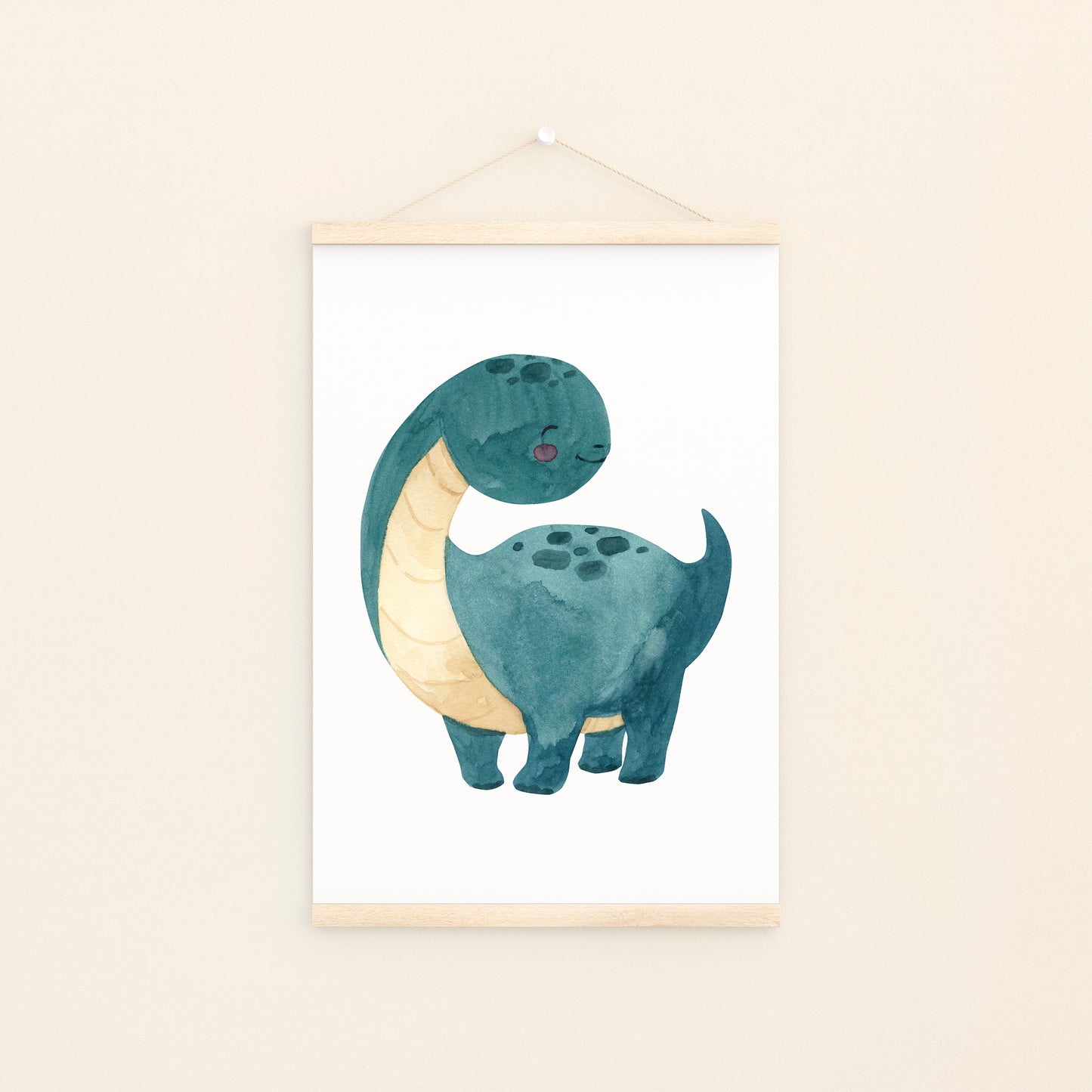 Kleiner Apatosaurus Dino Poster