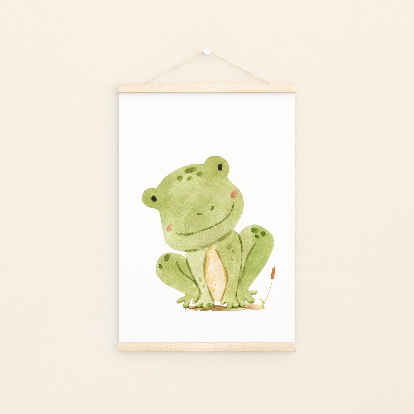 Frosch Hüpfer Poster