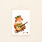 Fuchs Fiete & Gitarre Poster