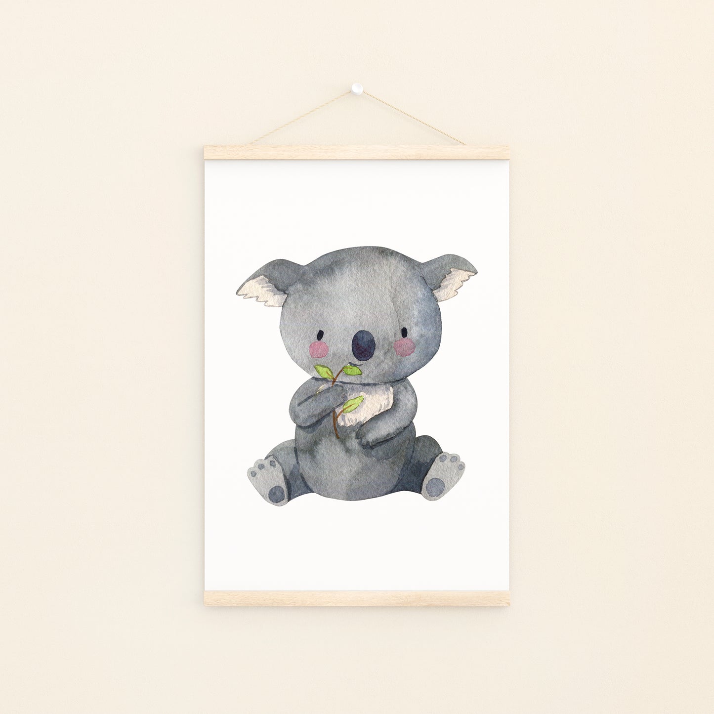 Zufriedener Koala Poster