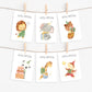 Geburtstagskarten Kindergeburtstag - 6er Set
