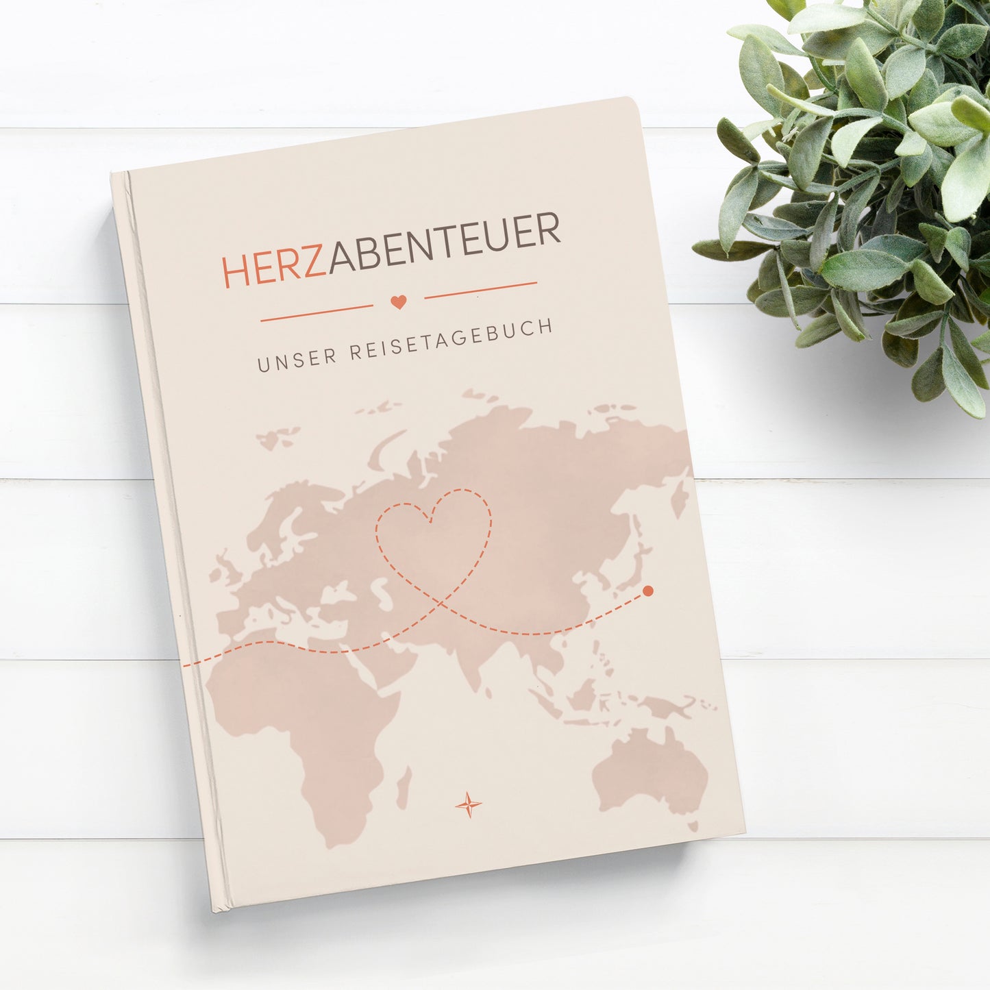 Reisetagebuch für Paare Herzabenteuer