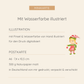 Mini Weihnachtskarte - Weihnachtselfin