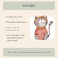 Katze Lola Poster