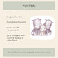 Familie Flusspferd Poster