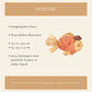 Goldfisch Fritz Poster