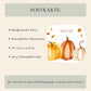 Karten Herbstliebe - 6er Set