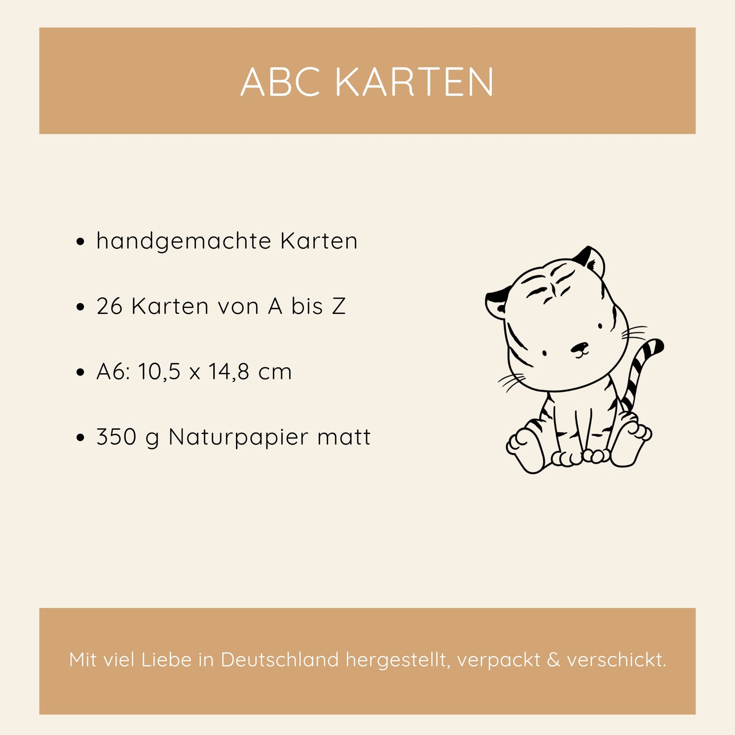 ABC Ausmalkarten Set
