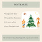 Weihnachtskarte Waldtiere