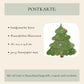 Weihnachtskarte Frohe Weihnachten - Weihnachtsbaum
