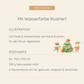 Weihnachtskarte Frohe Weihnachten - Elfen & Weihnachtsbaum