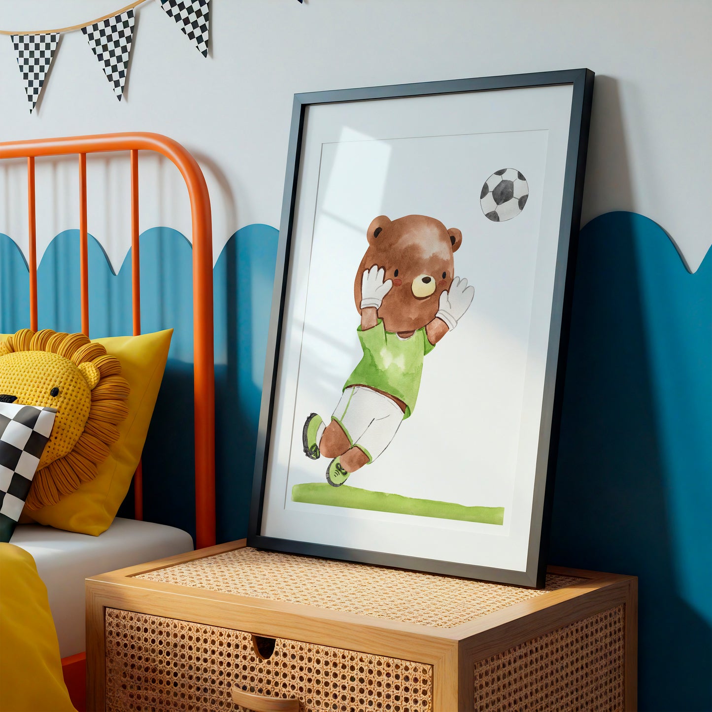Torwart Bär Poster