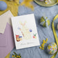 Osterkarte Hase & Osterei