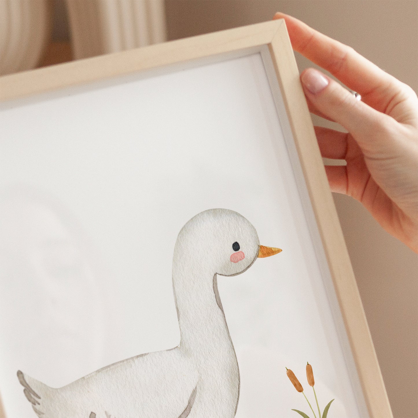 Gans Watschelfuß Poster