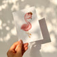 Postkarte Flamingo Florentine