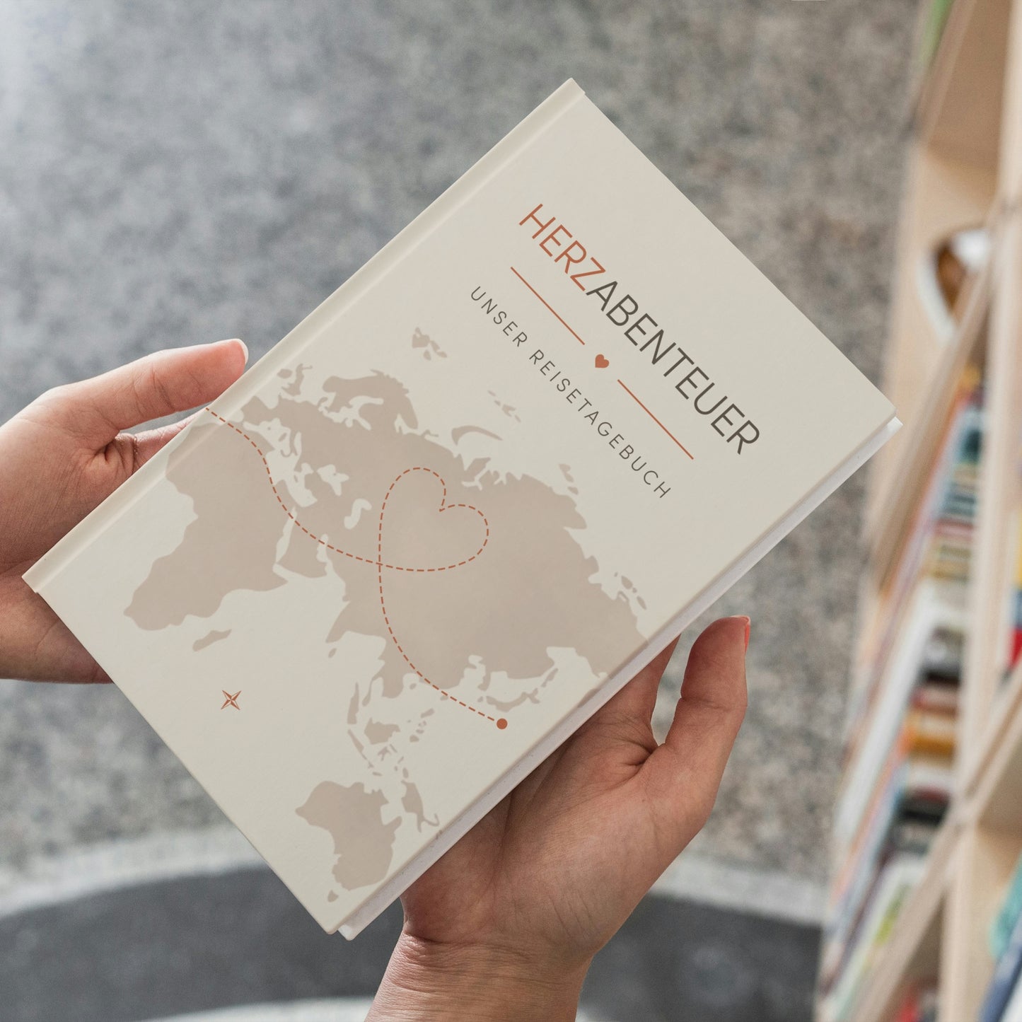 Reisetagebuch für Paare Herzabenteuer