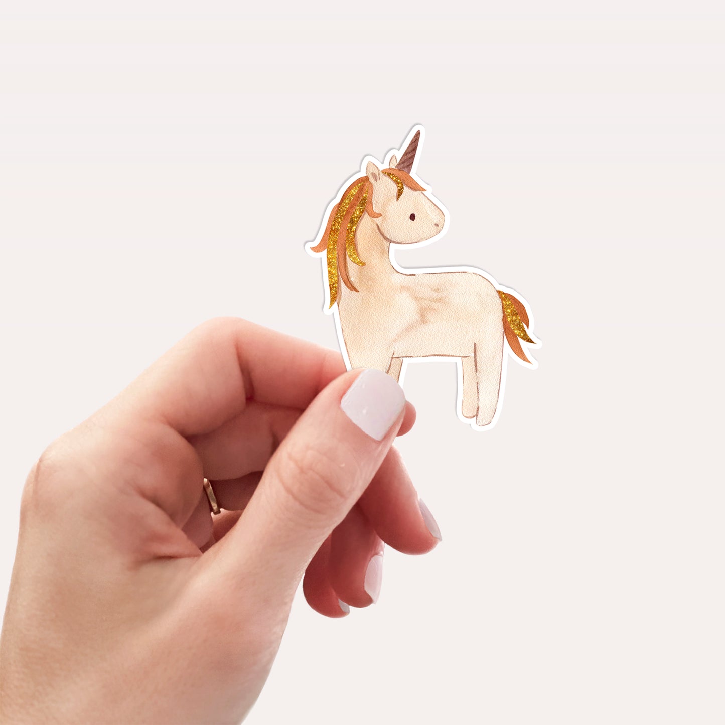 Einhorn Geschenkset – Karte, Lesezeichen & Sticker