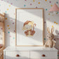 Frecher Affe Poster