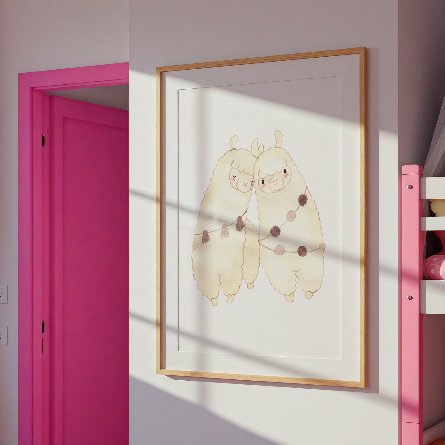 Alpaka Liebe Poster
