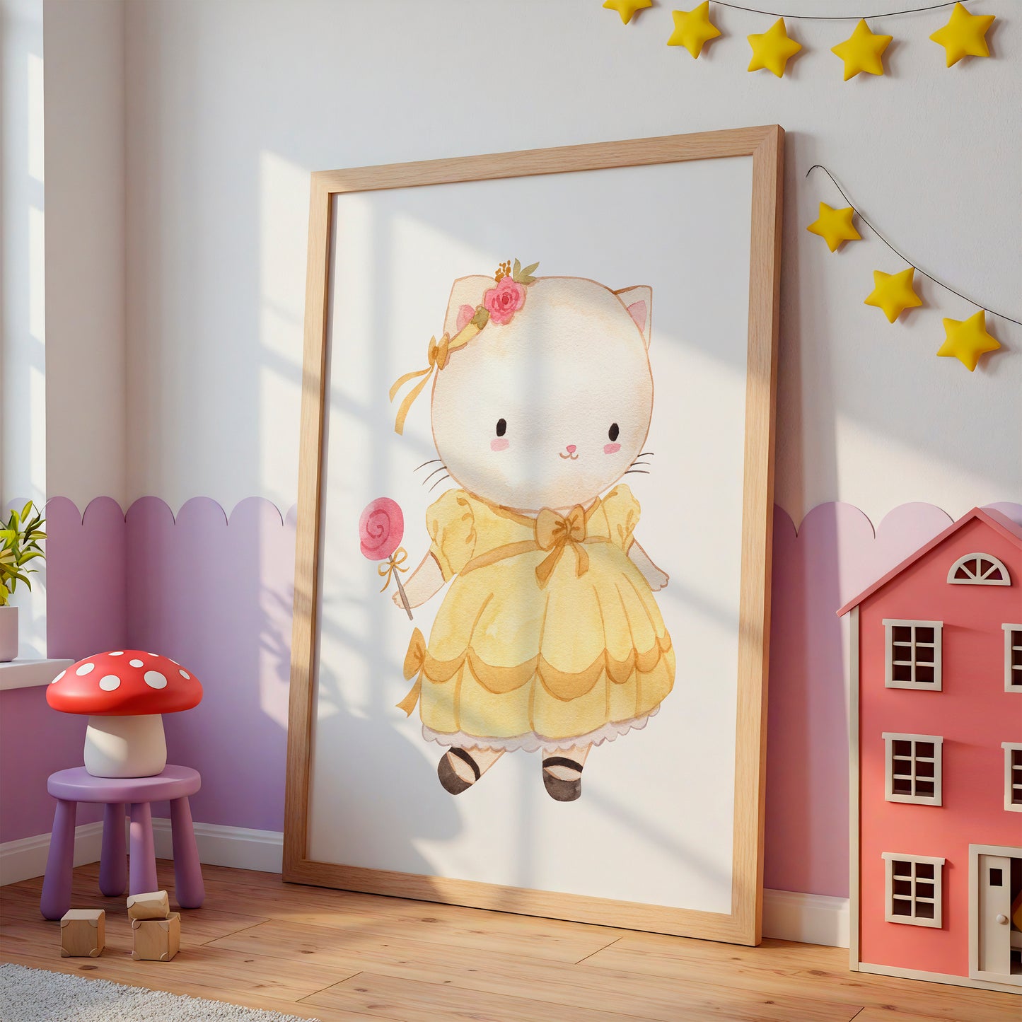 Katze Penelope Poster