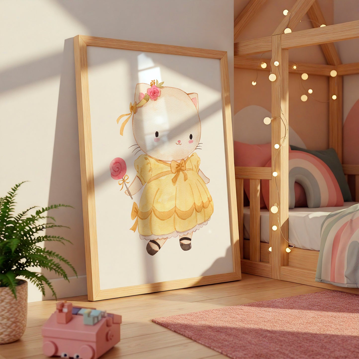 Katze Penelope Poster