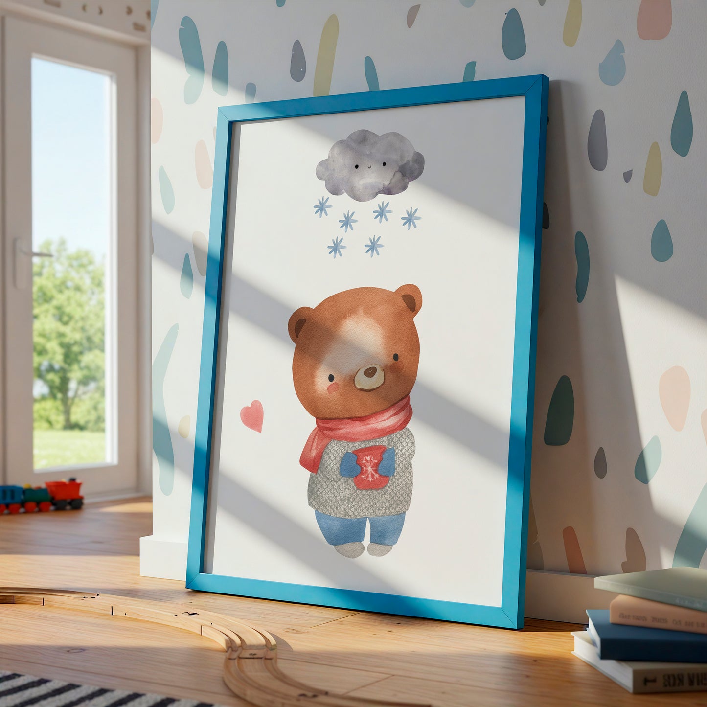 Winterbär Poster