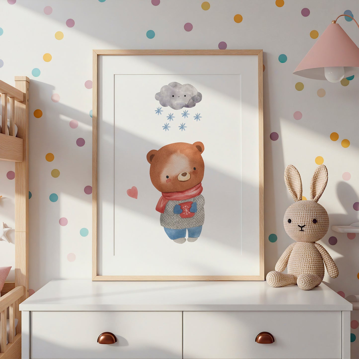 Winterbär Poster