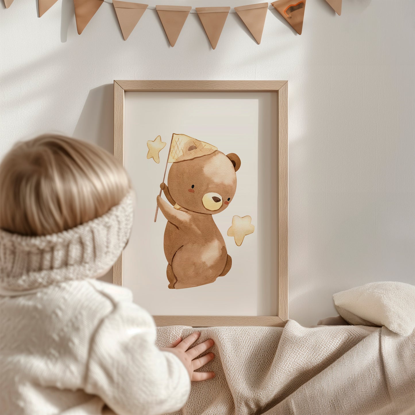 Sternenfänger Bär Poster