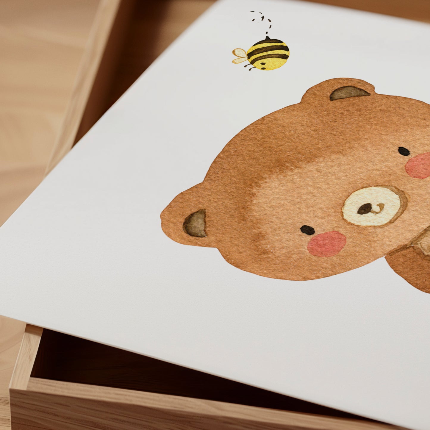 Kleiner Bär & Bienenstock Poster