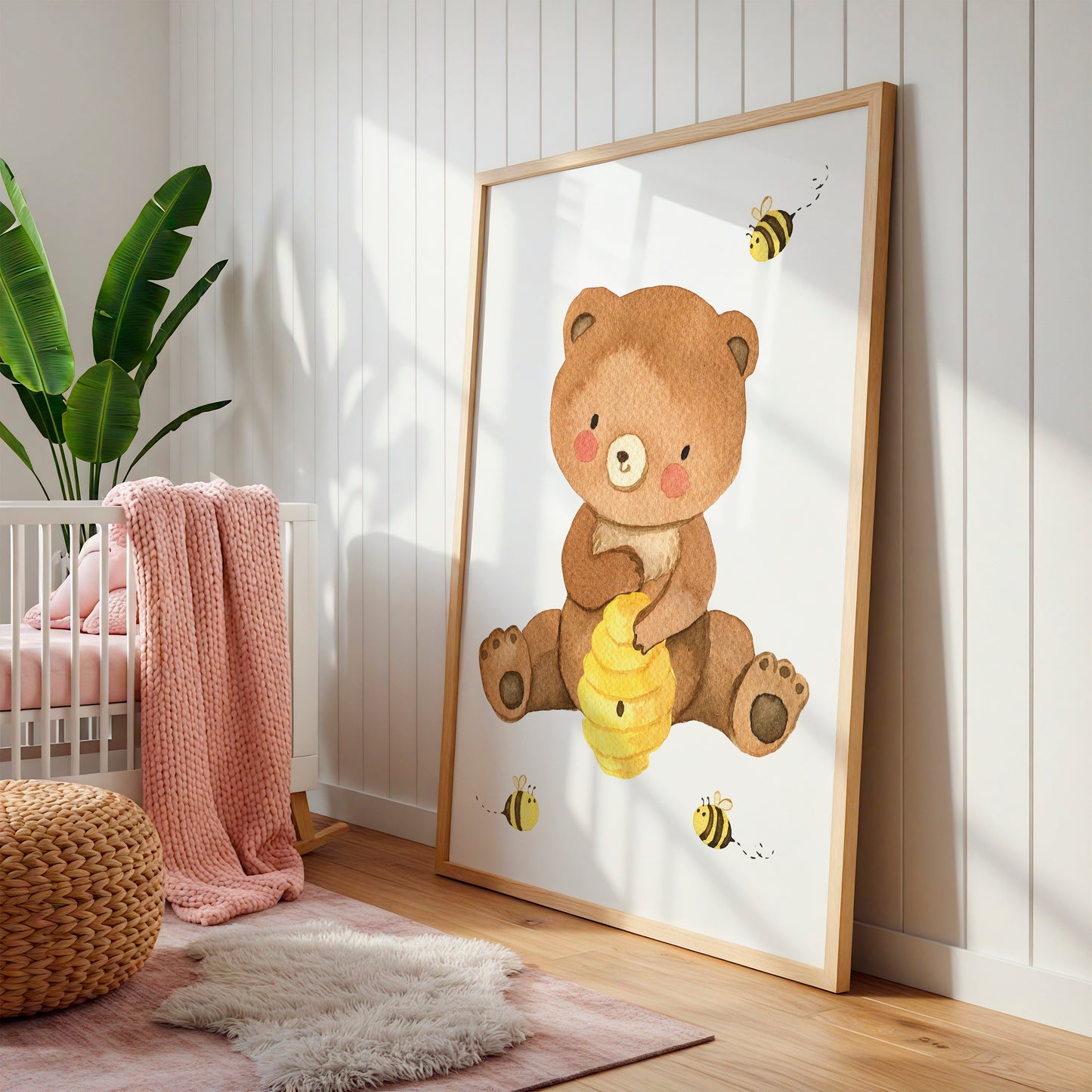 Kleiner Bär & Bienenstock Poster