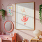 Ballerina Hase Daphne Poster