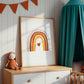 Boho Regenbogen Poster