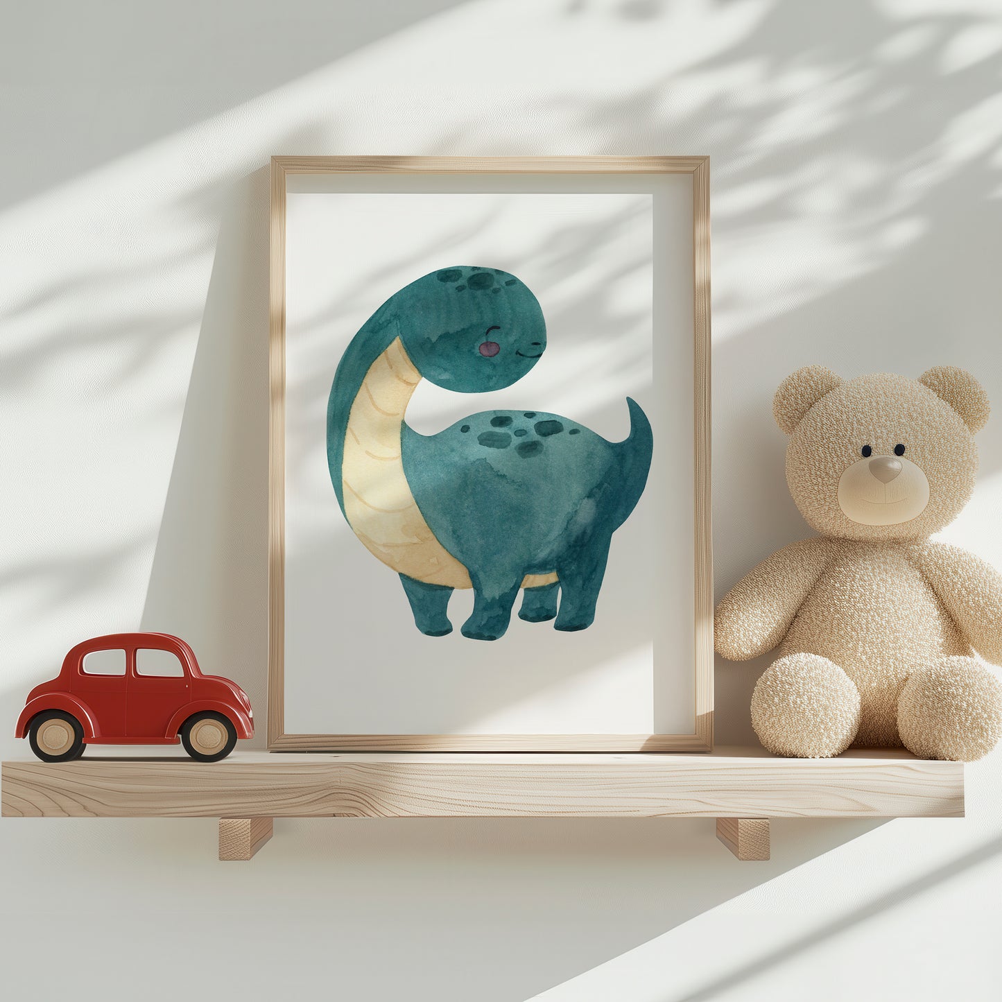 Kleiner Apatosaurus Dino Poster