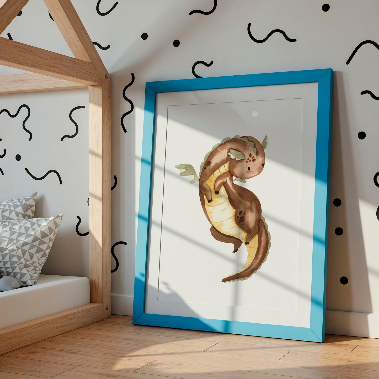 Drache Elmo Poster