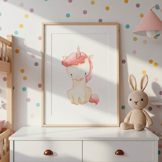 Einhorn Sternchen Poster