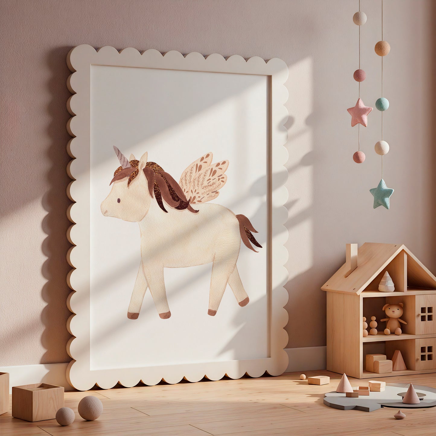 Einhorn Skye Poster