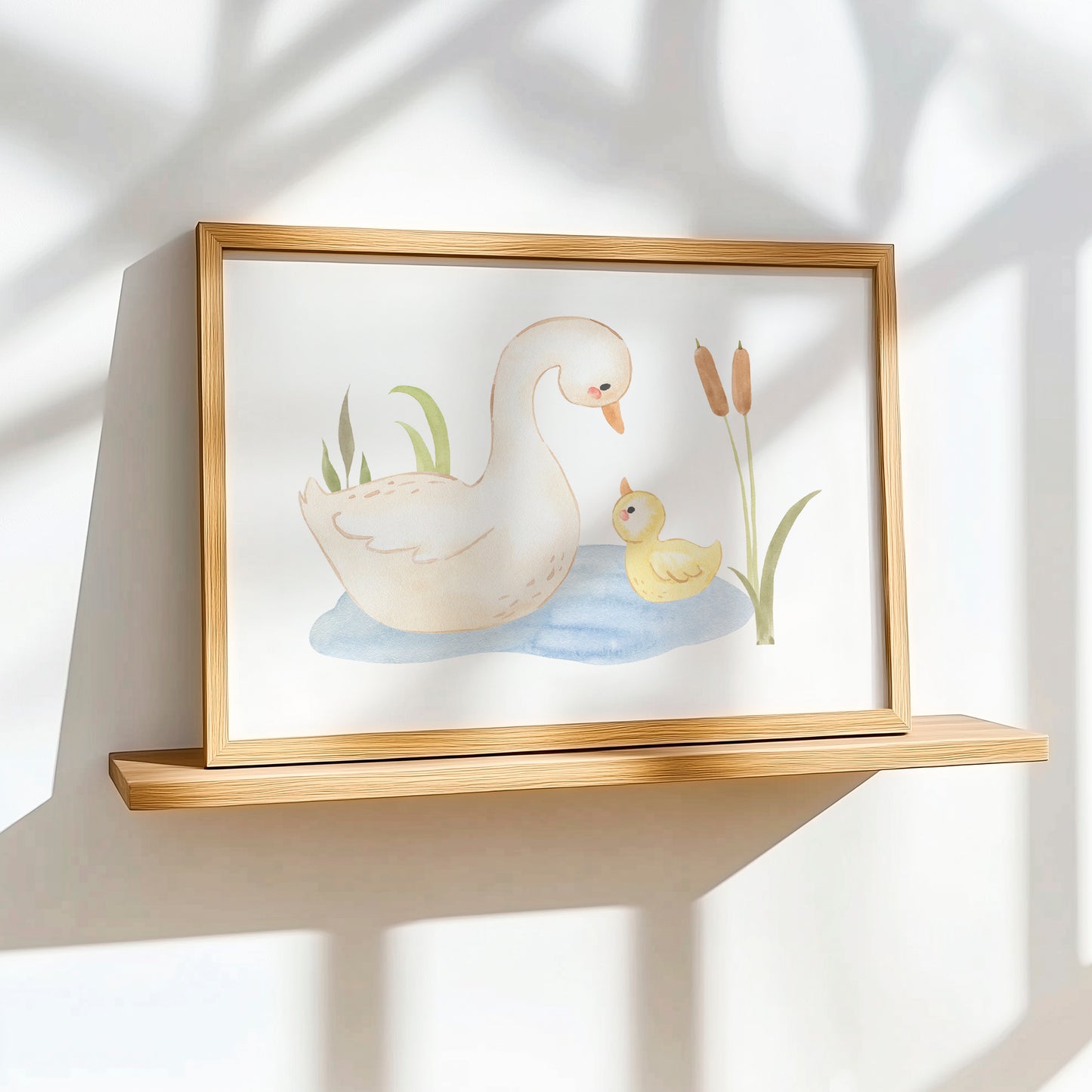 Gänseteich Poster