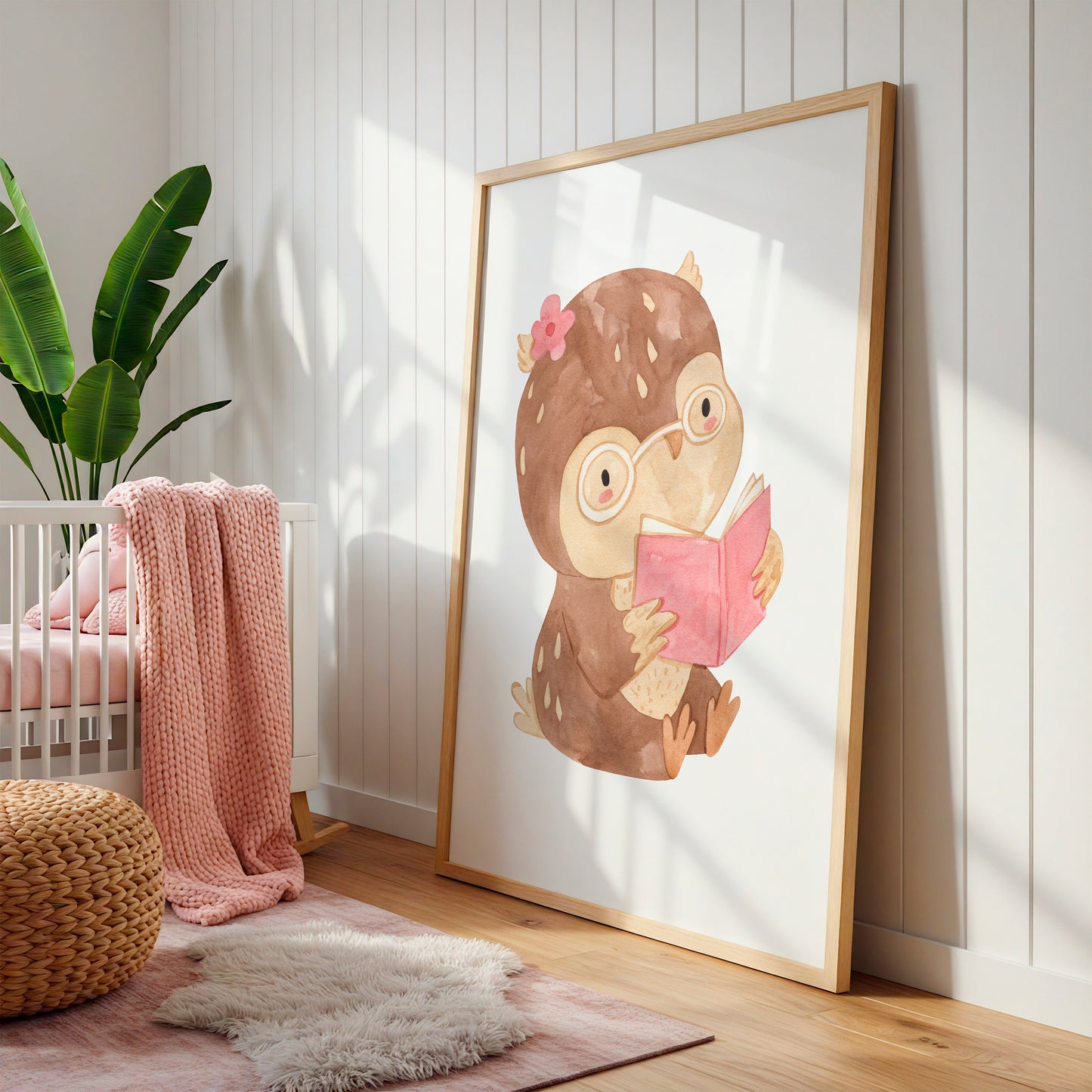 Leseeule Olivia Poster