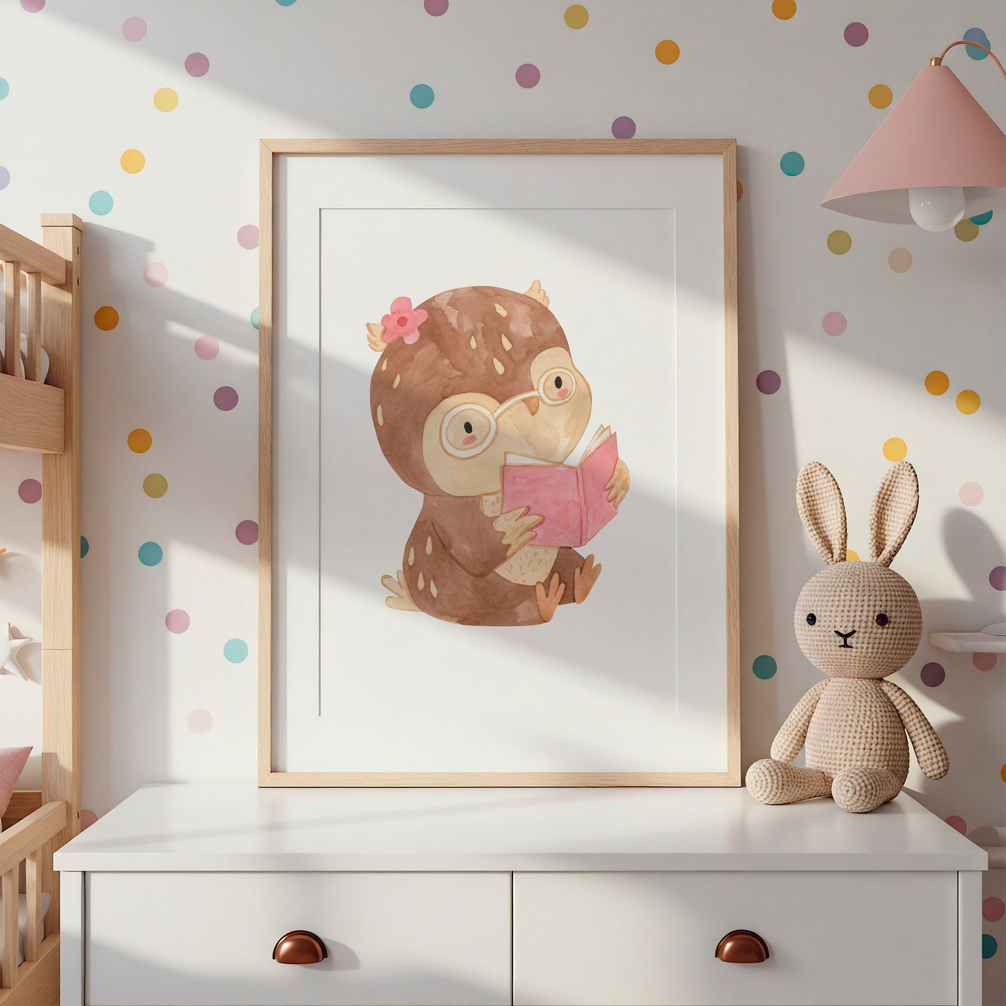 Leseeule Olivia Poster