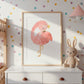 Flamingo Prinzessin Poster